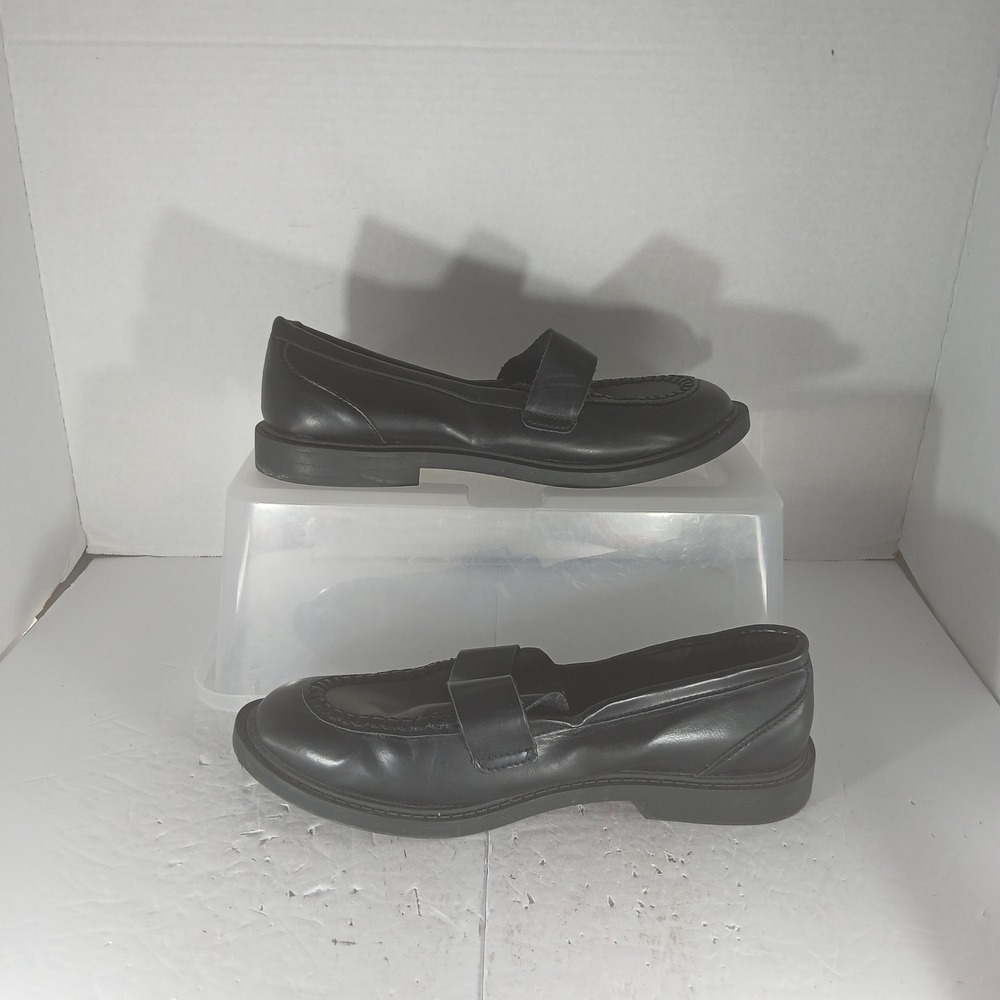 Old Navy Classic Loafer 8 Black Jack Dark Academia Preppy Workwear S/493301-00 - Picture 2 of 10